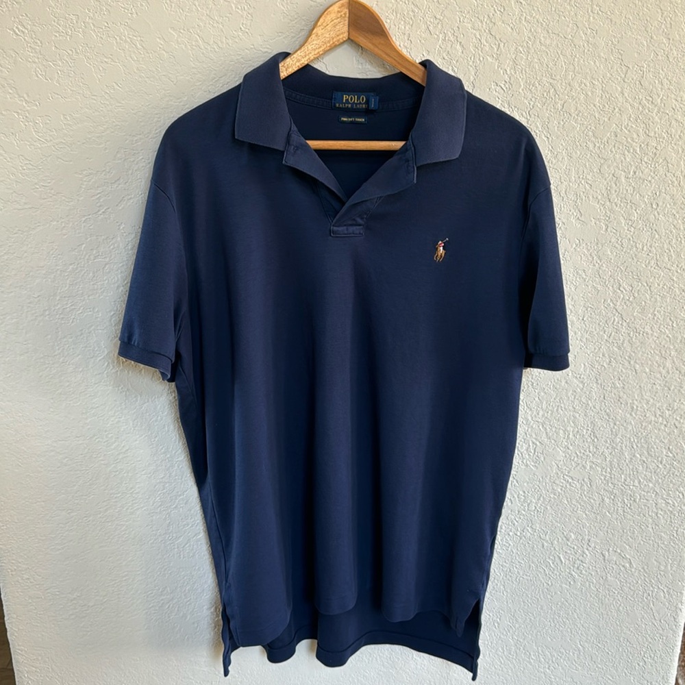 Ralph Lauren Blue Label Navy Polo Shirt Size XL